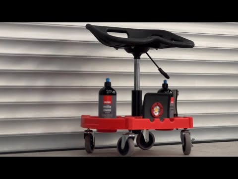 MaxShine Car Detailing Rolling Stool - Кресло для детейлинга со встроенным органайзером - фото 1 - id-p1929323738