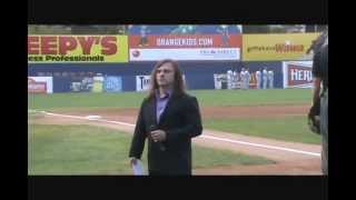 MARIO PADOVANI  - National Anthem (Blue Rocks Stadium 08_29_11)