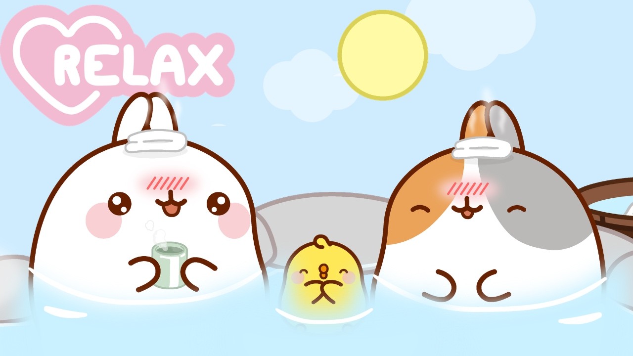 Relaxing Spa Day with Molang! 🧖‍♀️✨ Ultimate Self-Care Moments