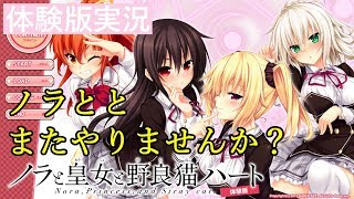 ノラと皇女と野良猫ハート 体験版【エロゲ実況】#1