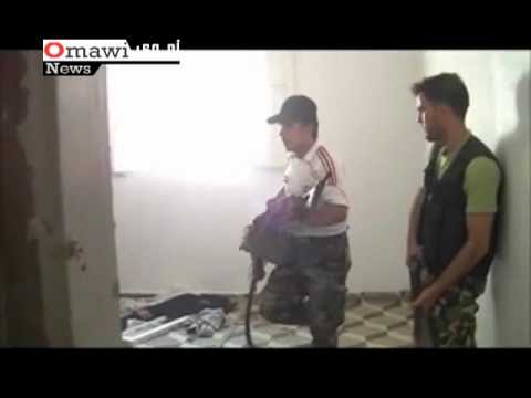 اشتباكات بين عناصر كتيبة ثوار بابا عمرو وقوات النظام في بابا عمرو