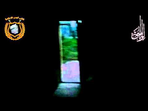 استهداف أحد مقرات النظام من قبل كتائب الهدى في بابا عمرو في حمص ضمن معركة "الفتح المبين"