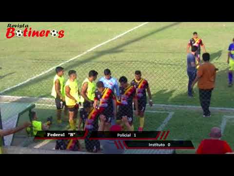 Federal B - policial 1 vs instituto  Sgo. 0