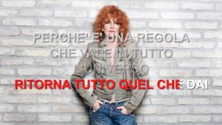 Fiorella Mannoia - Combattente - Karaoke con testo