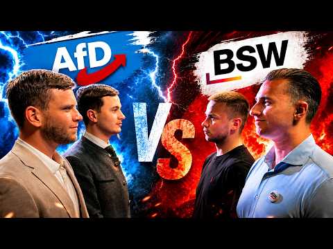 AfD Jugend vs. BSW Jugend – Das politische Duell, das viele verhindern wollten Video-Thumbnail von YouTube