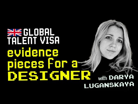 UK Global Talent Visa: Documents for Designers