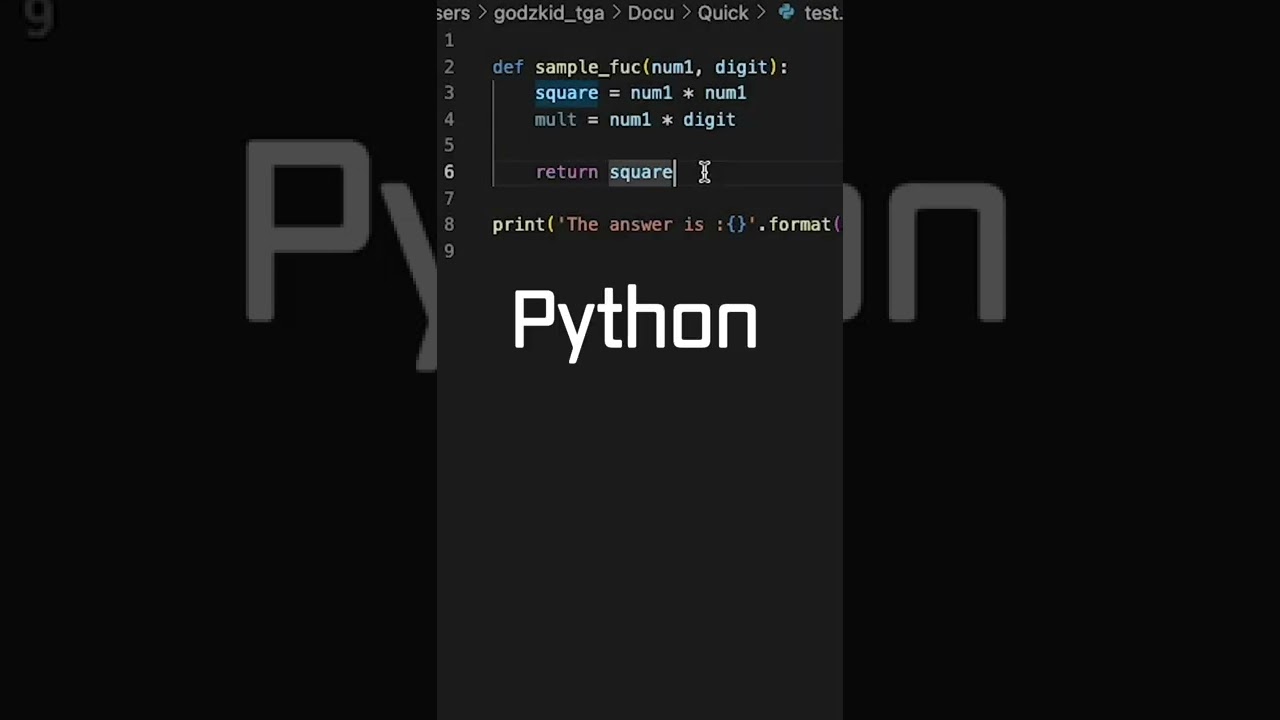 Python can return multiple values