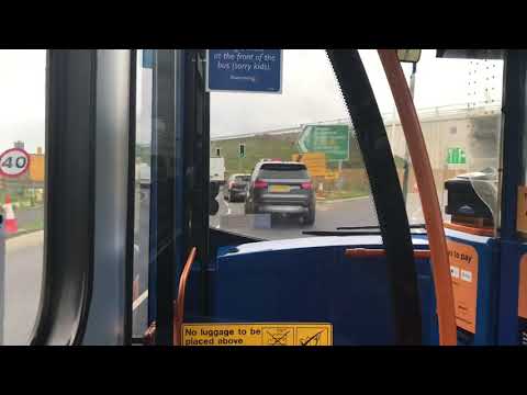 Full Route Visual: Stagecoach North East Route X24 | Newcastle to Sunderland | 27732/NK11BFY