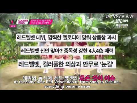 [ENGSUB] 140804 Red Velvet MV BTS - Wide Entertainment News