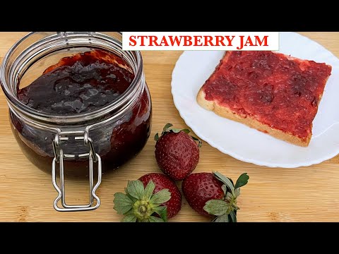 Home made Fresh Strawberry Jam Recipe| Spruha Cuisine