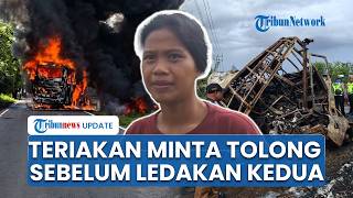Kesaksian Warga saat Detik-detik Ledakan Bus ALS dan Truk Tangki, Dengar Teriakan Minta Tolong