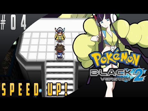Pokemon Black 2 Walkthrough Part 4 - Nimbasa City & Gym Leader Elesa (SPEED UP!)