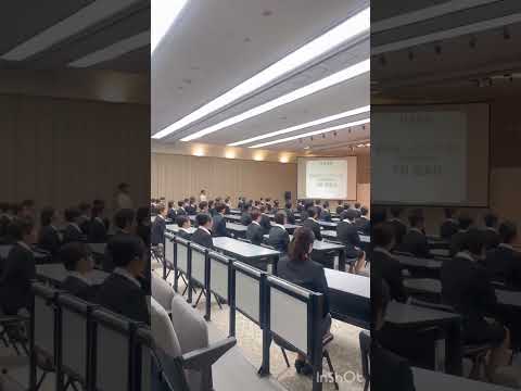 入社式♪