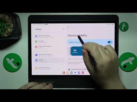 How to Set Up & Use the Nearby Share Feature on SAMSUNG Galaxy Tab S9 Plus