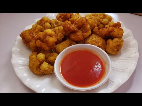 የአበባ ጎመን ጥብስ/crispy cauliflower fry recipe- How to make cauliflower