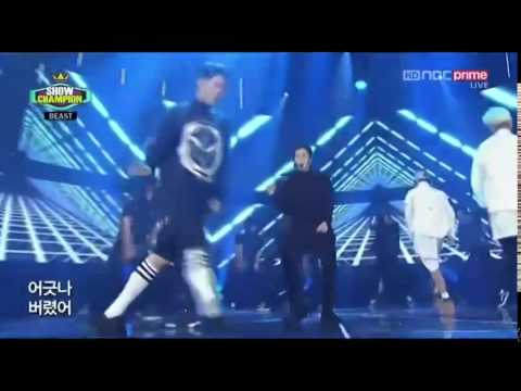 140703 BEAST   Good Luck  Comeback Stage  @ MBC Show Champion 2014