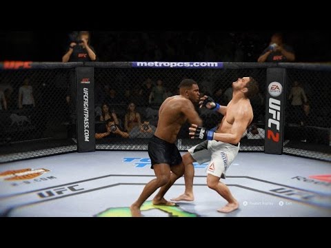 Mike Tyson vs Matt "Meathead" Mitrione my 1st fight EA UFC2