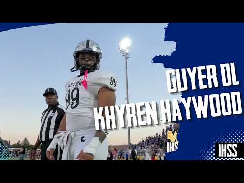 Denton Guyer DT Khyren Haywood | Texas Tech Commit & One of Texas's Top Prospects