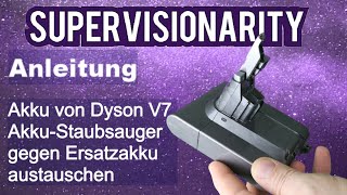 Akkutausch Ersatzakku - Dyson V7 Akku-Staubsauger