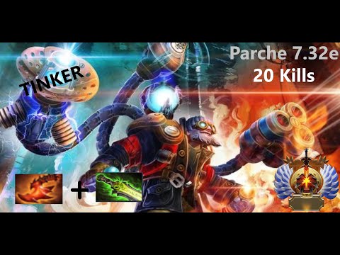 TINKER DOTA 2 DAGA DE FUERZA + ETEREA 20 KILLS