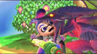 cursed splatoon images while wave goodbye plays