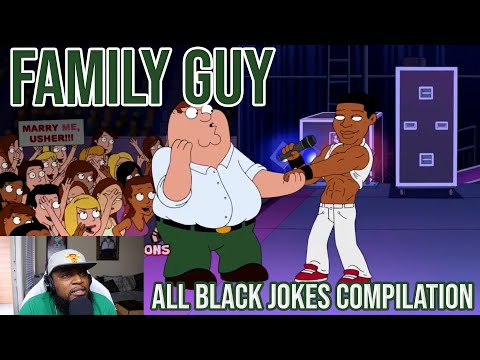 TWIGGA DID NOT GET THIS ONE LOL - Family Guy All Black Jokes Compilation(REACTION)