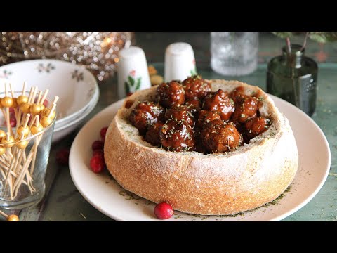 BBQ Cocktail Meatballs - Easy Party Recipe!