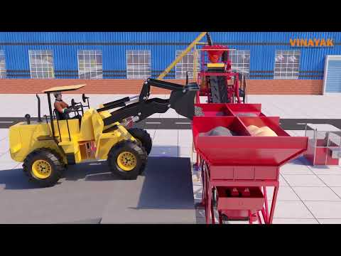 30 Cu.m - Mobile Concrete Batching Plant by Vinayak Construction Equipment Private Limited.