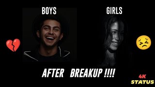 After Breakup | Girl Vs Boy | Mostly Happened | Trace x Ak | 2021 New Black WP Status #shorts