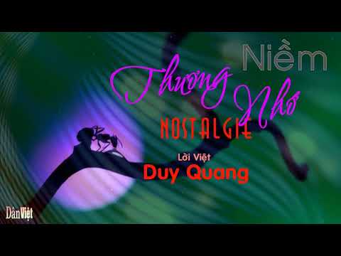 Niềm thương nhớ (Nostalgie) - Duy Quang