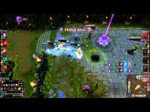 [High elo]  Sick katarina pentakill ! Season 4