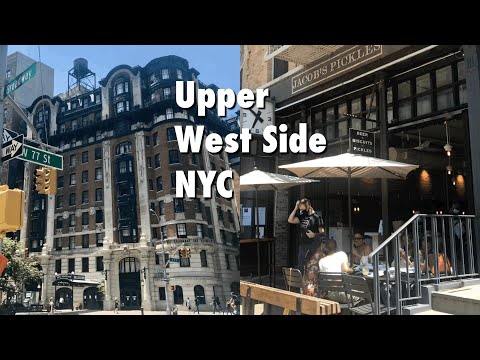 🇺🇸NYC Walk🗽Upper West Side of Manhattan from 63rd St to 105th St