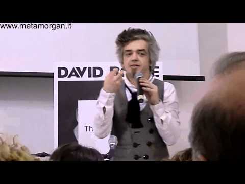 Morgan e Mansueto presentano "The next day" di Bowie: parole chiave - Milano, 11.3.2013