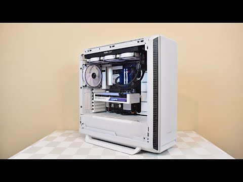 be quiet! SILENT BASE 802 Window White (unboxing, review, pc build)