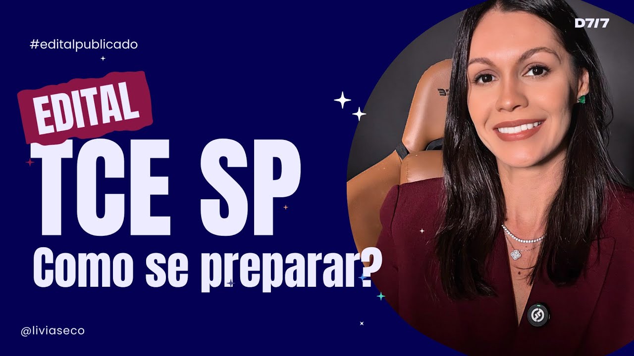 🔥 CONCURSO TCE SP | Como se preparar para o concurso e para a Banca Vunesp