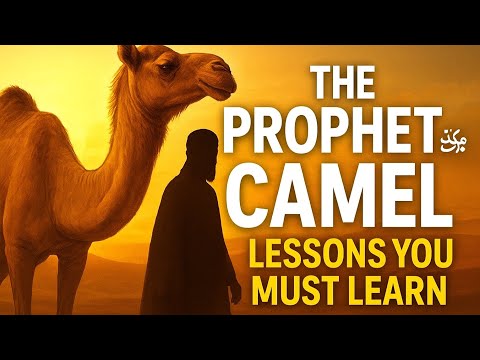 What the Prophet ﷺ’s Camel Teaches Us About Mercy & Patience#ProphetMuhammad #CamelOfProphet 