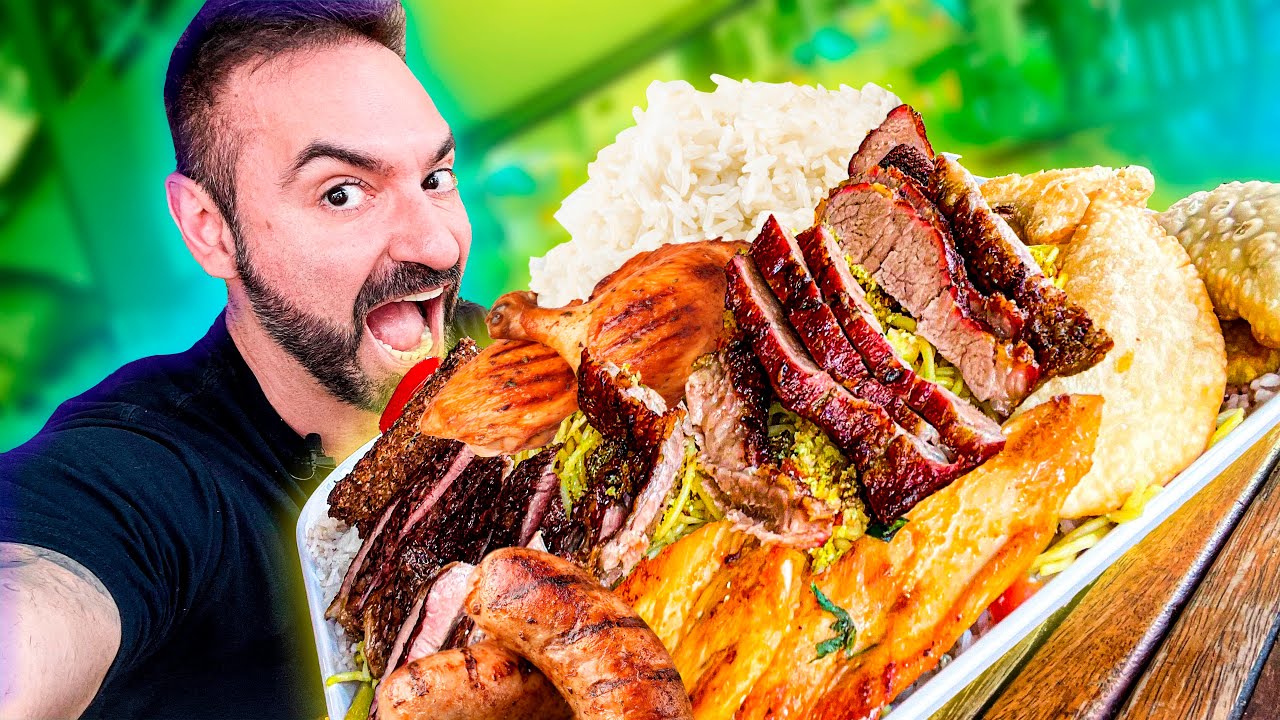 CORBUCCI almoça em um RESTAURANTE por R$35 À VONTADE!!