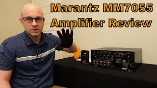 Video thumbnail for Marantz MM7055 Amplifier Review 5 Channel 140 Watts | Home Theater Audio Equipment | XLR and RCA by OldTrades