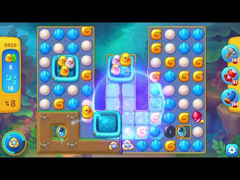 Fishdom 6459 Level - 15 moves - NO BooSTERS