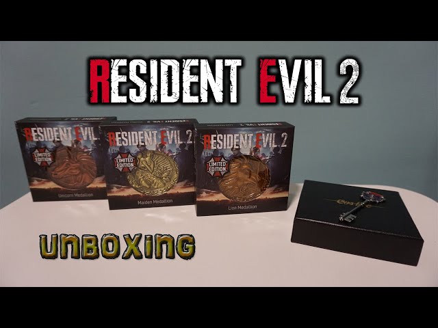 Vídeo relacionado con Fashion Cuqui Set de 4 Llaves de Metal Resident 2 - Réplica Coleccionable