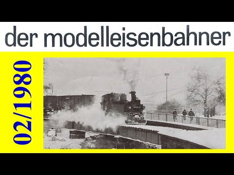 Epochen in der Modellbahn - Der Modelleisenbahner 02/80