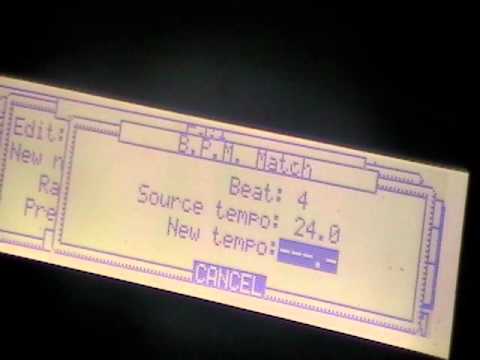 Timestretching and Drum Layering on the MPC 2000XL (MPC DVD Tutorial On Ebay)