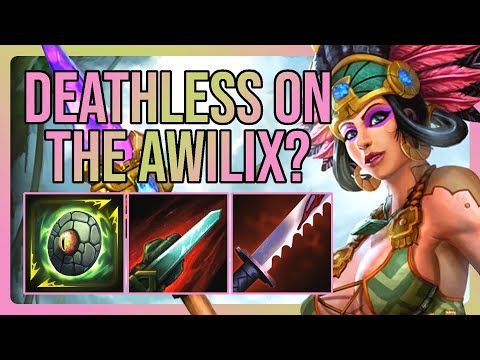DEATHLESS ON AWILIX!? Awilix Jungle Gameplay (Smite Conquest)