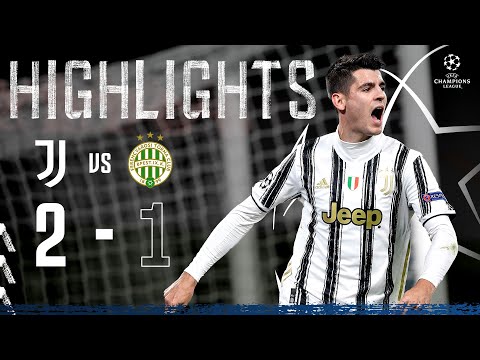 Juventus 2-1 Ferencváros | Dramatic Last Minute Morata Goal Seals Win! | Champions League Highlights