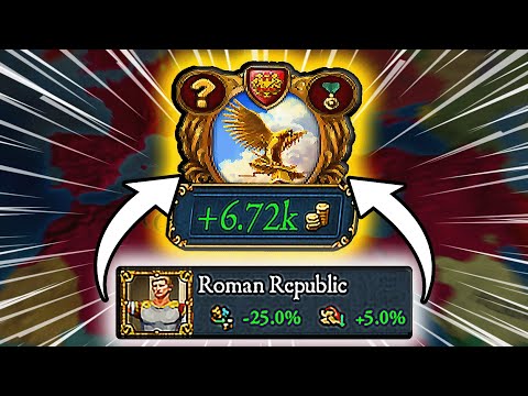 FORMING the RICHEST ROMAN EMPIRE In EU4 1.37