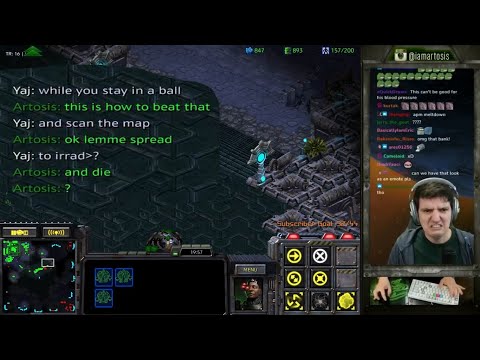 Artosis vs Yaj - Artosis Starcraft Remastered