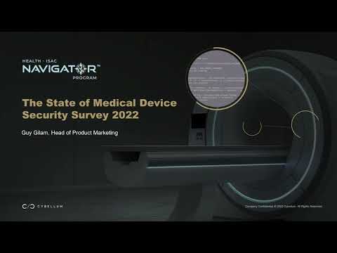 The State of Medical Device Cybersecurity 2022 - Webinar