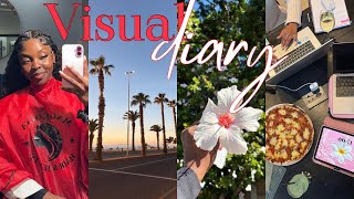 Visual Diary: weekly maintenance, catching sunsets, study dates as UCT CS majors & more ! 🌹