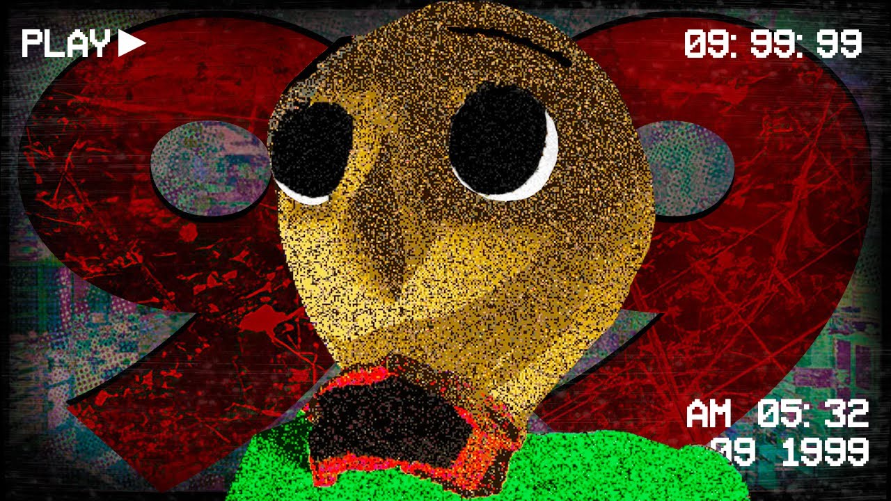 Nova atualização de BALDI'S BASICS é PERTURBADORA! Como fazer o SEGREDO dos 99 segundos!