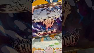 Opening a Pokemon Chaos Rising etb 💗 hits only! #pokemon #pokemoncards #shorts #chaosrising